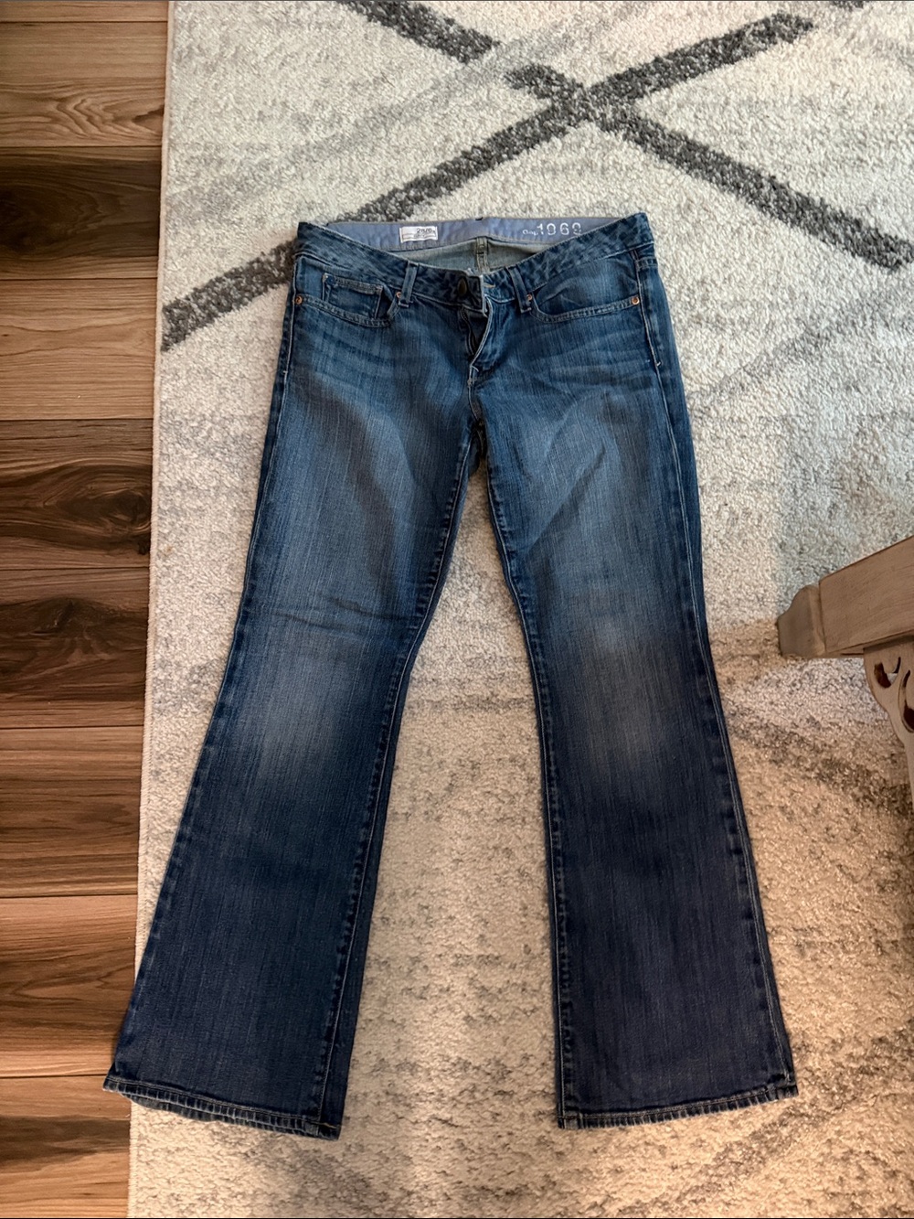 GAP Women's Dark Blue Flare Jeans